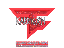Sticker | karrigan (Glitter) | Copenhagen 2024