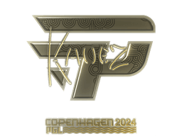 Sticker | kauez (Gold) | Copenhagen 2024