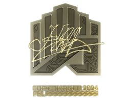 Sticker | Krad (Gold) | Copenhagen 2024
