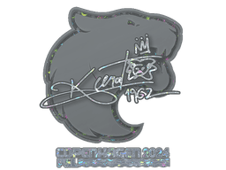 Sticker | KSCERATO (Glitter) | Copenhagen 2024