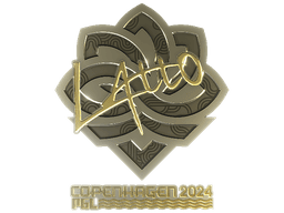 Sticker | latto (Gold) | Copenhagen 2024
