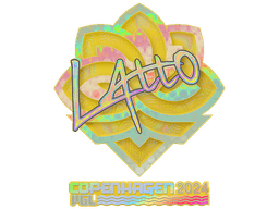 Sticker | latto (Holo) | Copenhagen 2024