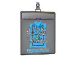 Sticker Slab | mopoz (Glitter) | Copenhagen 2024