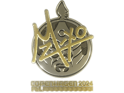 Sticker | mzinho (Gold) | Copenhagen 2024