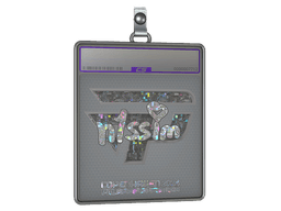 Sticker Slab | n1ssim (Glitter) | Copenhagen 2024