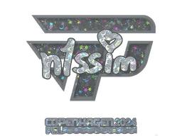Sticker | n1ssim (Glitter) | Copenhagen 2024
