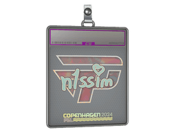 Sticker Slab | n1ssim (Holo) | Austin 2025