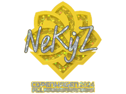 Sticker | NEKiZ (Glitter) | Copenhagen 2024