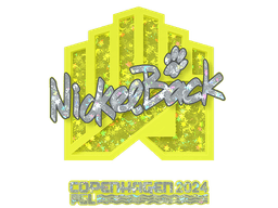 Sticker | NickelBack (Glitter) | Copenhagen 2024