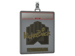 Sticker Slab | NickelBack (Gold) | Copenhagen 2024