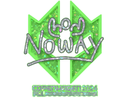 Sticker | noway (Glitter) | Copenhagen 2024