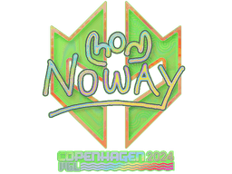 Sticker | noway (Holo) | Copenhagen 2024