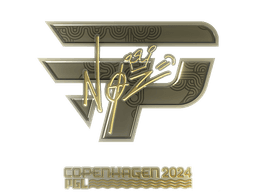 Sticker | NQZ (Gold) | Copenhagen 2024
