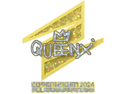 Sticker | Queenix (Glitter) | Copenhagen 2024