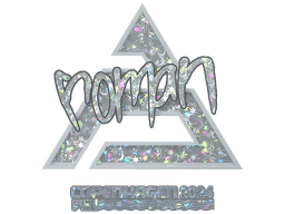 Sticker | roman (Glitter) | Copenhagen 2024