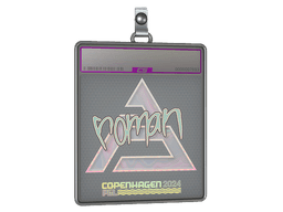 Sticker Slab | roman (Holo) | Copenhagen 2024