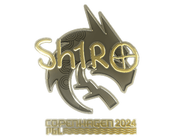 Sticker | sh1ro (Gold) | Copenhagen 2024