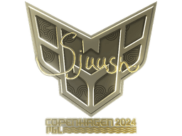 Sticker | sjuush (Gold) | Copenhagen 2024