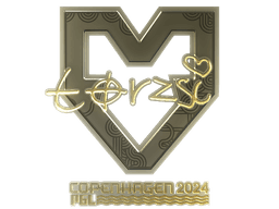 Sticker | torzsi (Gold) | Copenhagen 2024