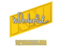 Sticker | w0nderful | Copenhagen 2024