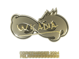 Sticker | Wicadia (Gold) | Copenhagen 2024