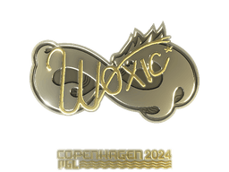 Sticker | woxic (Gold) | Copenhagen 2024