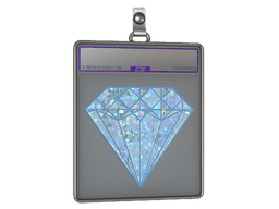 Sticker Slab | Blue Gem (Glitter)