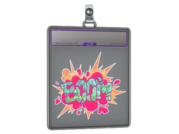 Sticker Slab | Go Boom (Glitter)