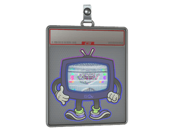 Sticker Slab | Global TV (Lenticular)