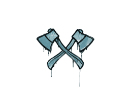 X-Axes (Wire Blue)