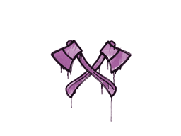 X-Axes (Bazooka Pink)