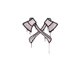 Sealed Graffiti | X-Axes (War Pig Pink)