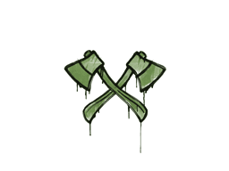 X-Axes (Battle Green)