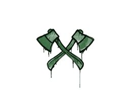 X-Axes (Jungle Green)