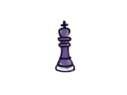 Chess King (Monster Purple)