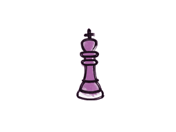 Chess King (Bazooka Pink)