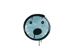 Sealed Graffiti | Speechless (Wire Blue)
