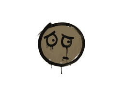 Sealed Graffiti | Worry (Dust Brown)