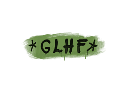 Sealed Graffiti | GLHF (Battle Green)