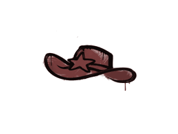 Sealed Graffiti | Sheriff (Brick Red)
