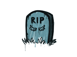 Tombstone (Wire Blue)