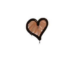 Heart (Tiger Orange)