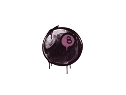 Sealed Graffiti | 8-Ball (Princess Pink)