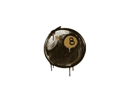 Sealed Graffiti | 8-Ball (Desert Amber)