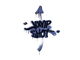 Sealed Graffiti | Jump Shot (SWAT Blue)