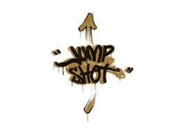 Sealed Graffiti | Jump Shot (Desert Amber)