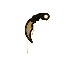 Sealed Graffiti | Karambit (Desert Amber)