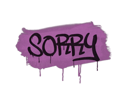 Sorry (Bazooka Pink)