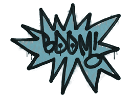 BOOM (Wire Blue)