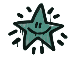 Shining Star (Frog Green)
